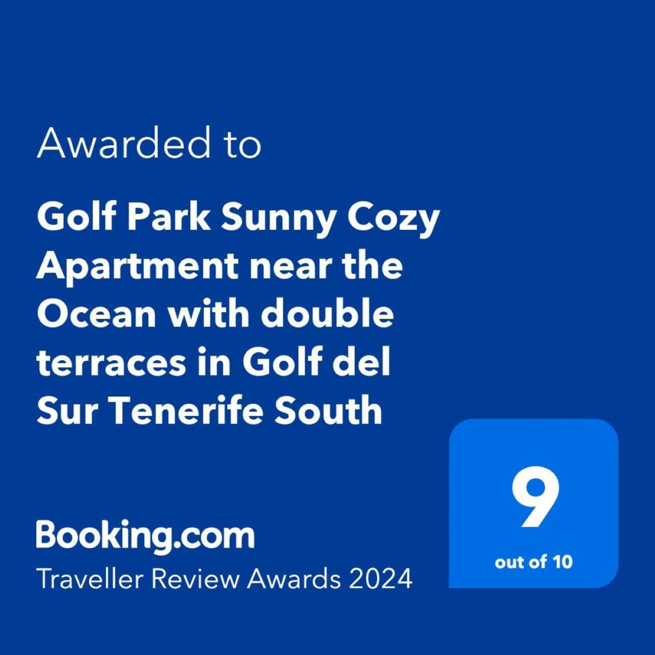 Bookinn Golf Park Sunny Cozy Apartment Near The Ocean With Large Double Terraces, Fiber Wifi, 3 Pools, Bbq Tenerife South San Miguel de Abona Eksteriør billede