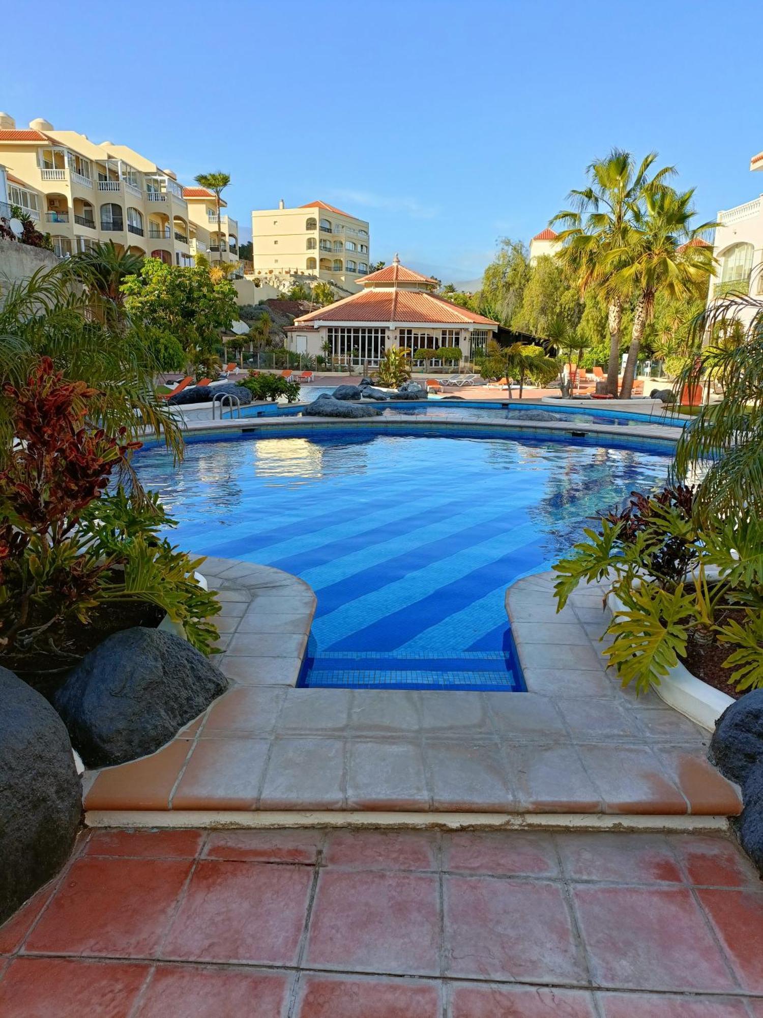 Bookinn Golf Park Sunny Cozy Apartment Near The Ocean With Large Double Terraces, Fiber Wifi, 3 Pools, Bbq Tenerife South San Miguel de Abona Eksteriør billede